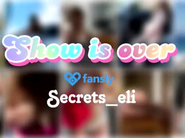 girl Cam Girls Live with secrets_eli